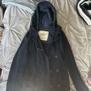 Abercrombie & Fitch Women’s Button Up Hooded Sweater Size Medium